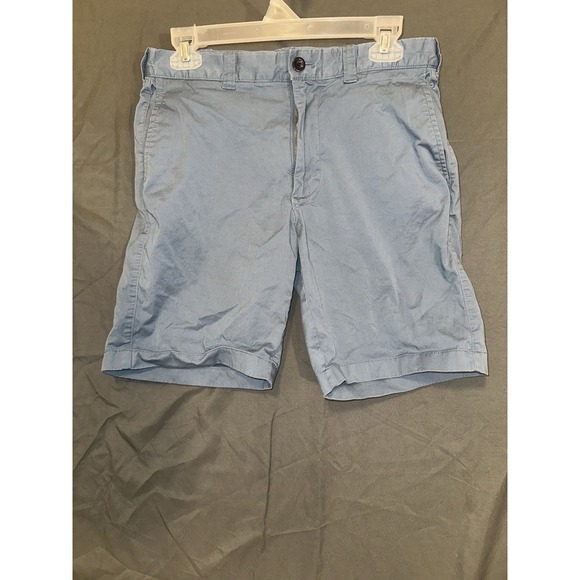 J.CREW Other - J Crew Shorts‎ Mens Chino Stretch 31 x 9 Blue Flat Front